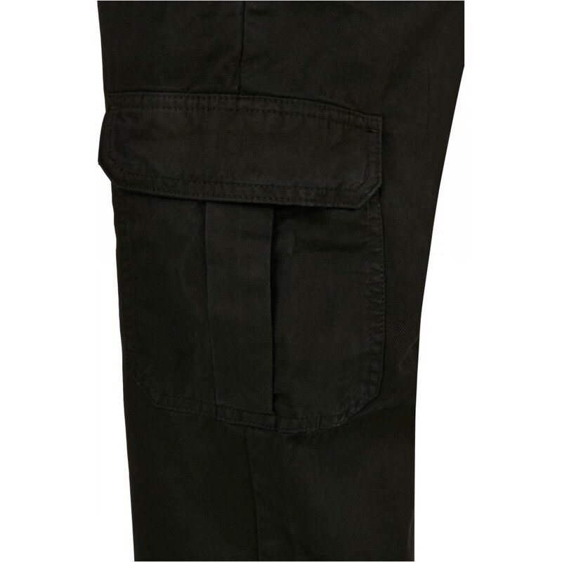 URBAN CLASSICS Straight Leg Cargo Pants - black