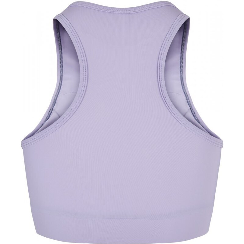 URBAN CLASSICS Ladies High Neck Tech Bra - lavender