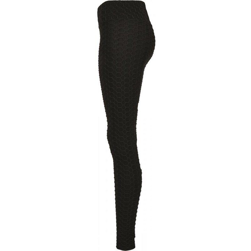 URBAN CLASSICS Ladies High Waist Honeycomb Leggings