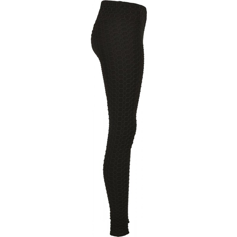 URBAN CLASSICS Ladies High Waist Honeycomb Leggings