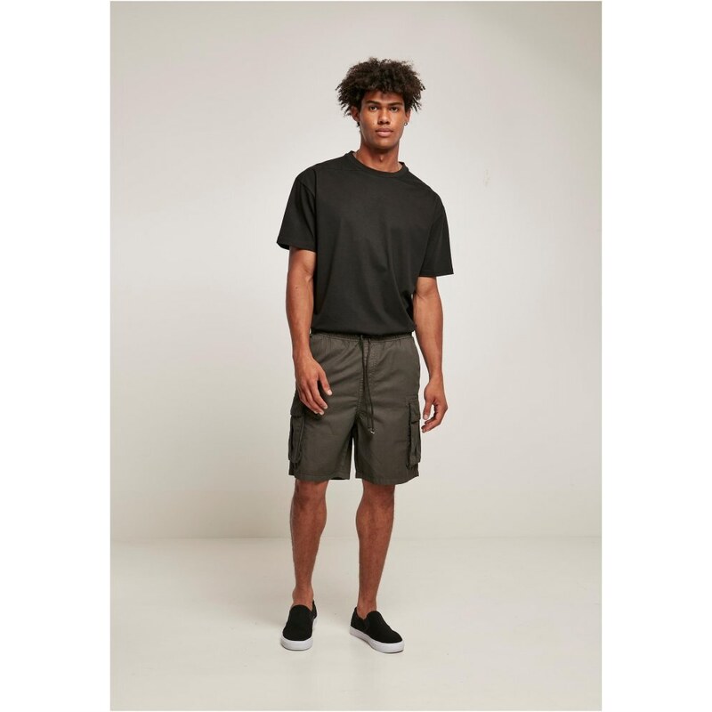 URBAN CLASSICS Short Cargo Shorts - darkshadow