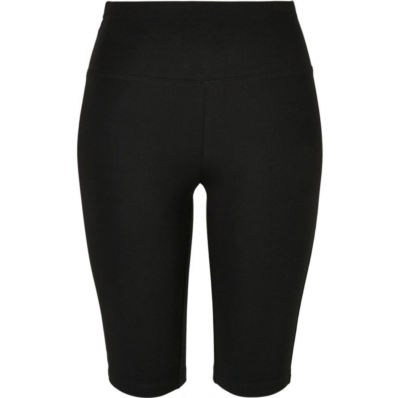 URBAN CLASSICS Ladies Organic Stretch Jersey Cycle Shorts - black 74359324