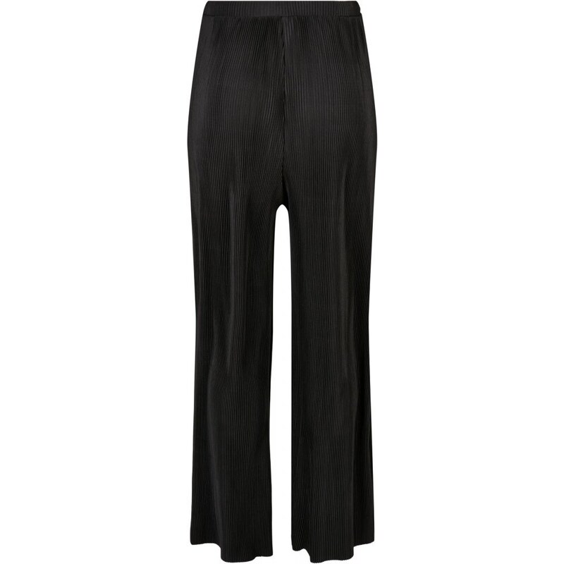 URBAN CLASSICS Ladies Plisse Pants - black