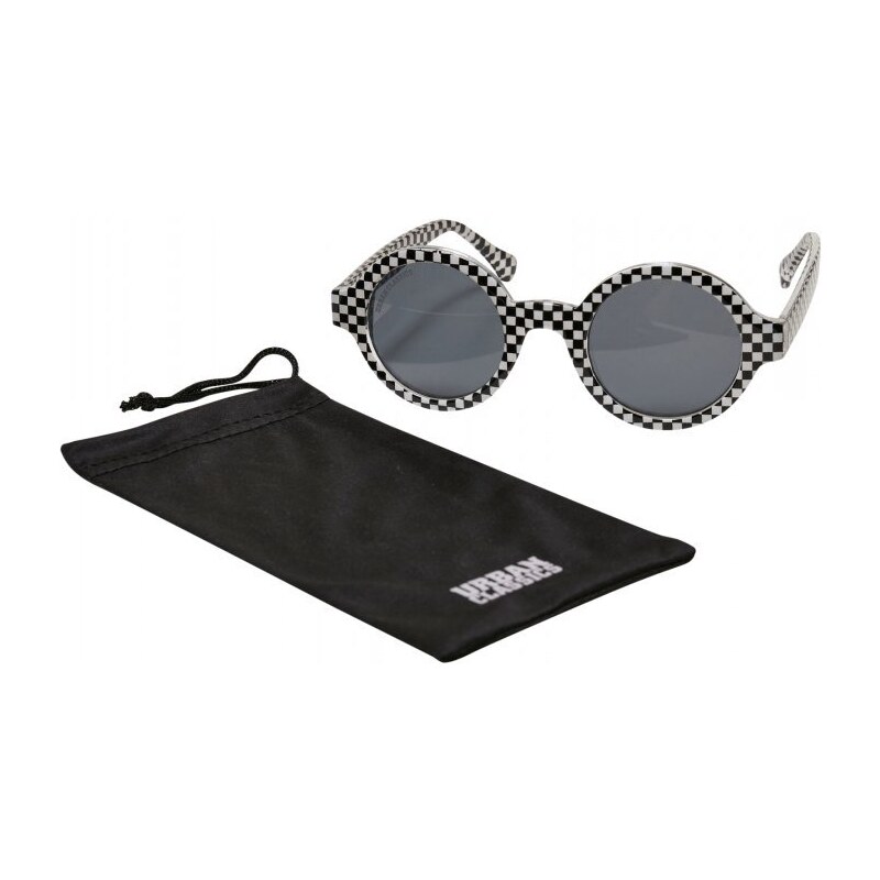 URBAN CLASSICS Sunglasses Retro Funk UC - black/white