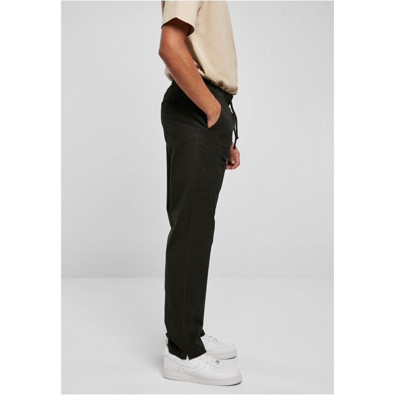 URBAN CLASSICS Straight Slit Trouser - black