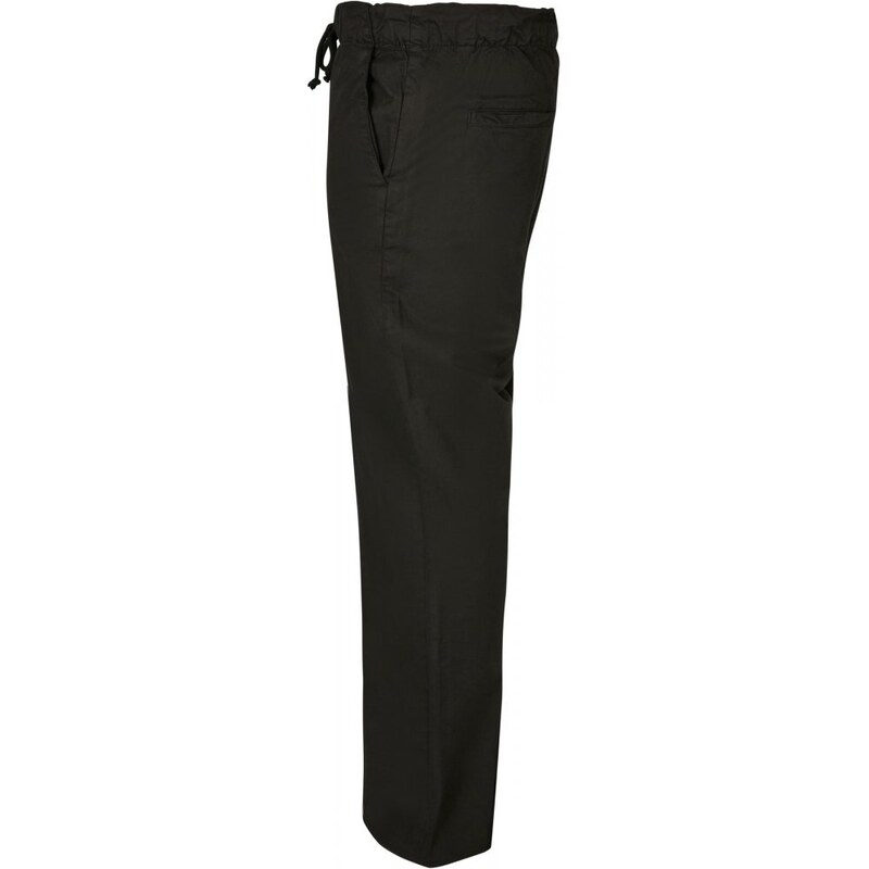 URBAN CLASSICS Straight Slit Trouser - black