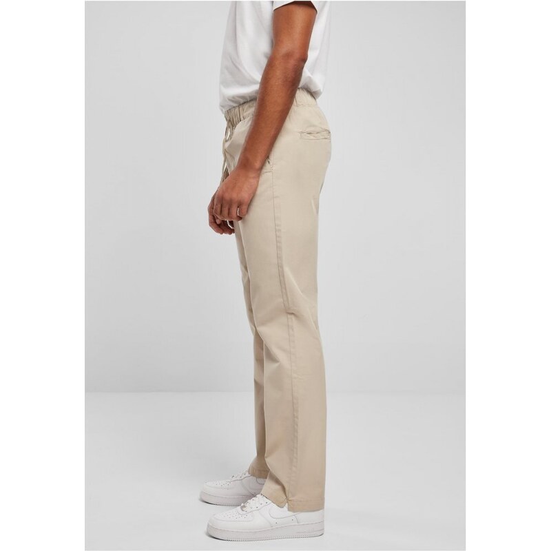 URBAN CLASSICS Straight Slit Trouser - softseagrass