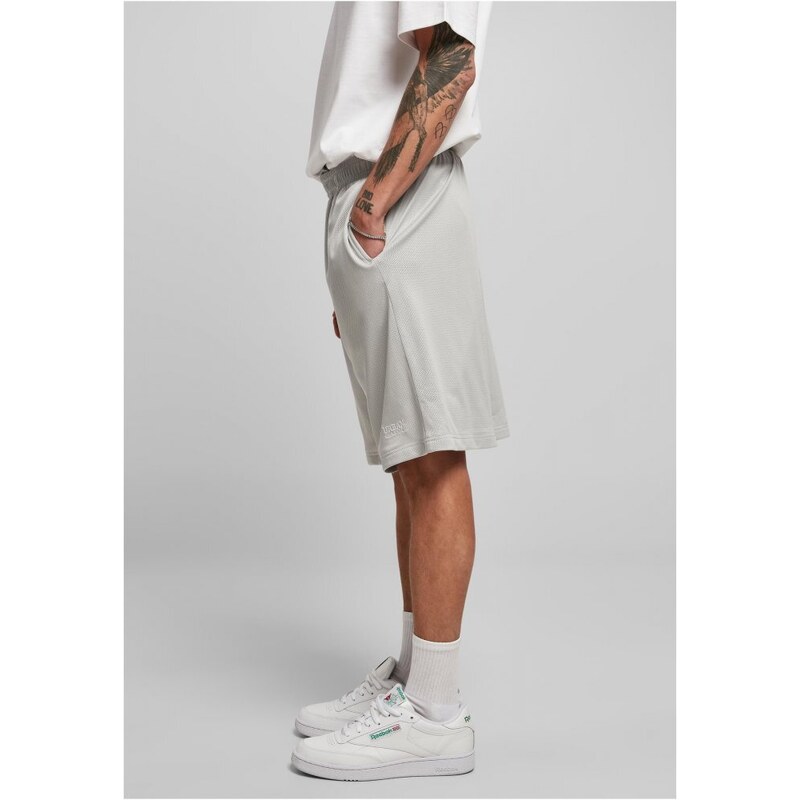 URBAN CLASSICS Basic Mesh Shorts - lightasphalt