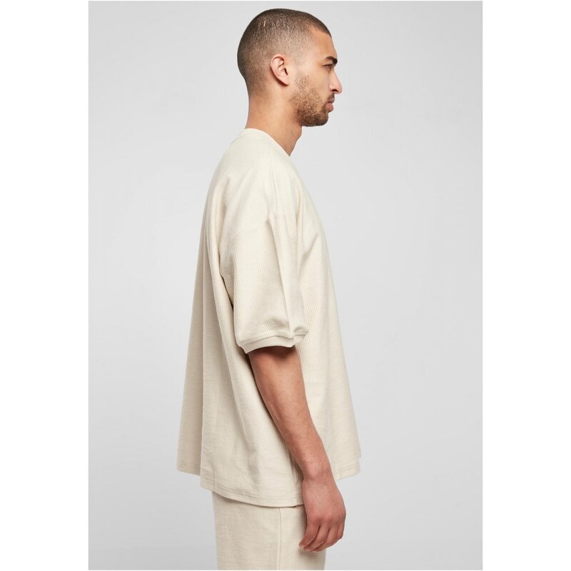 URBAN CLASSICS Rib Terry Boxy Tee - softseagrass