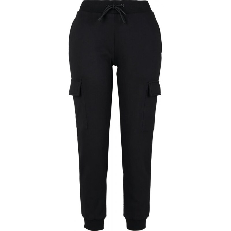 Dámské tepláky Urban Classics Cargo Sweat Pants - černé