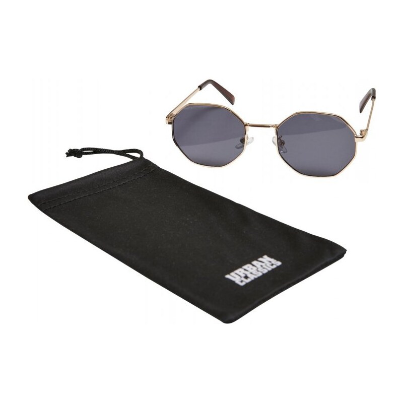 URBAN CLASSICS Sunglasses Toronto - black/gold