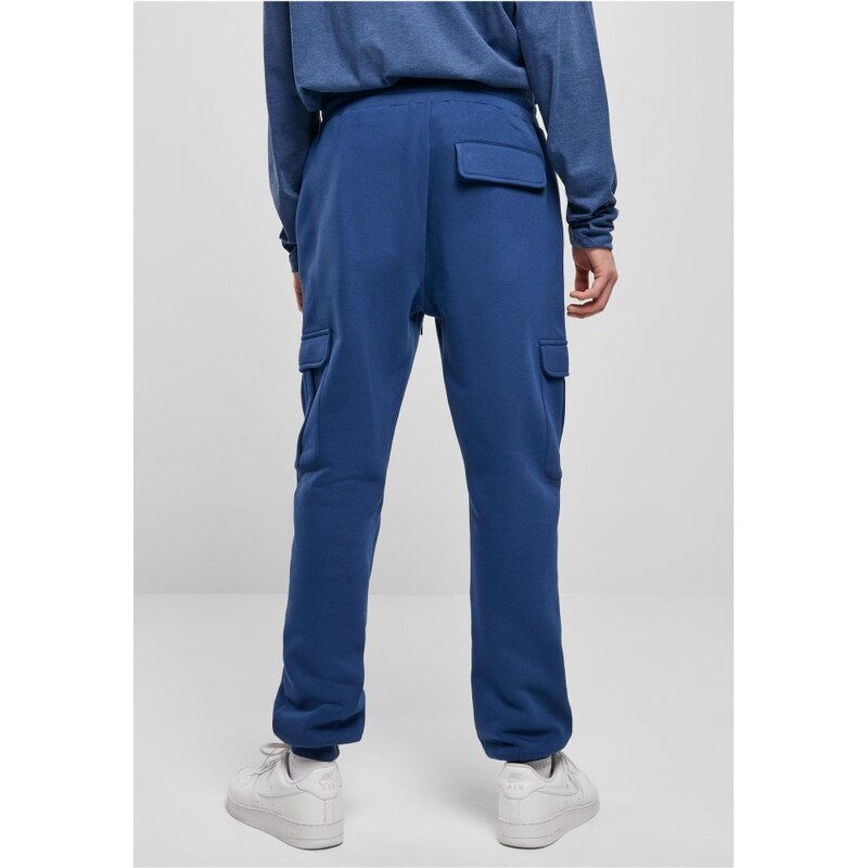 Pánské tepláky Urban Classics Cargo Sweatpants - modré