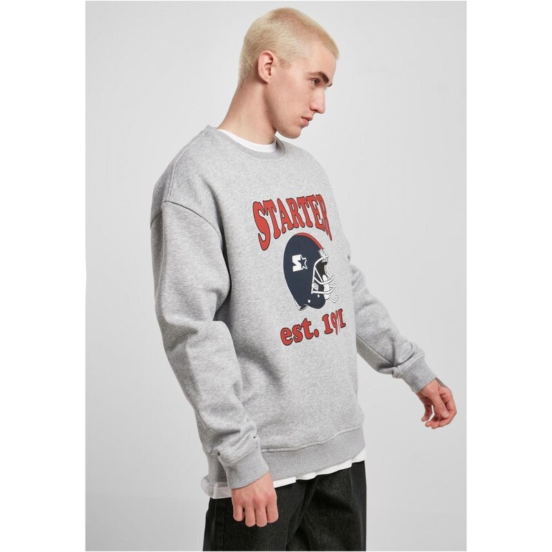 Starter Football Crewneck - heathergrey