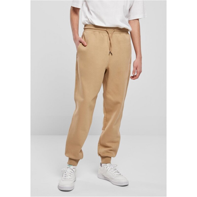 Pánské tepláky Urban Classics Basic Sweatpants - světle hnědé