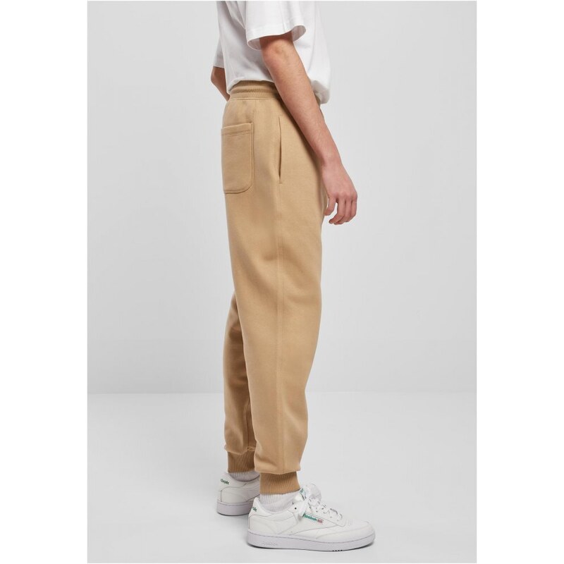 Pánské tepláky Urban Classics Basic Sweatpants - světle hnědé