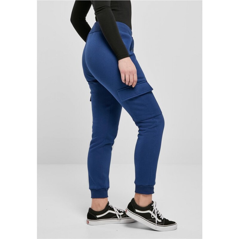 Dámské tepláky Urban Classics Cargo Sweat Pants - tmavě modré