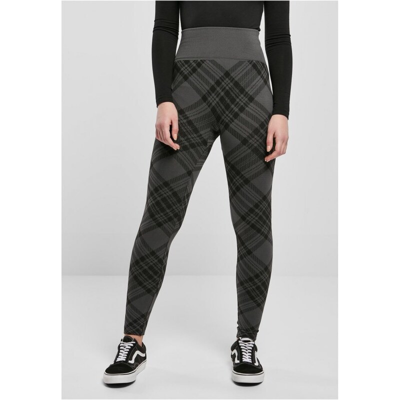 URBAN CLASSICS Ladies Seamless Heritage Leggings - asphaltcheck