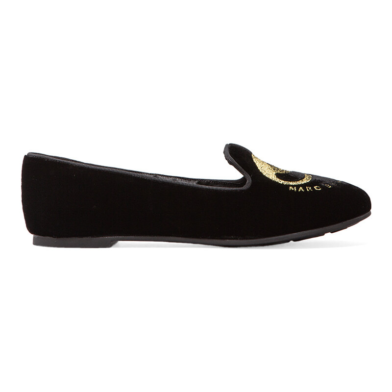 Marc by Marc Jacobs Friends of Mine 10mm Slipper Loafer in Black