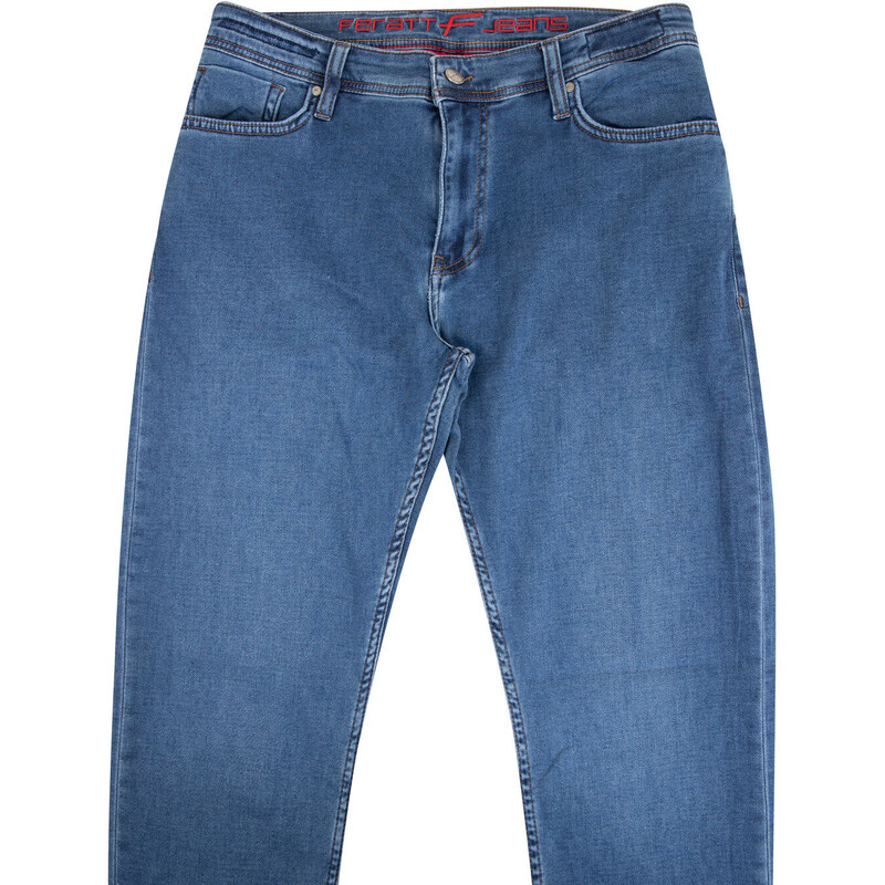 FERATT Pánské džíny stretch JEANSY NEW 12 modré