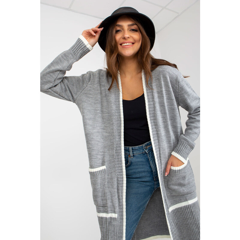 Svetr na zapínání model 170765 Rue Paris 73759995