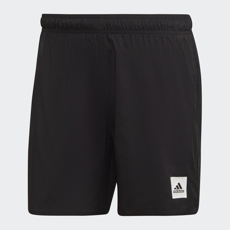 Adidas Krátké jednobarevné plavecké šortky 72484581