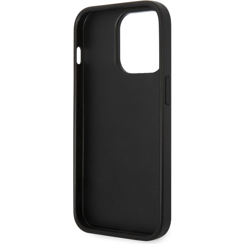 Ochranný kryt pro iPhone 14 Pro MAX - Karl Lagerfeld, Saffiano Choupette Head Black