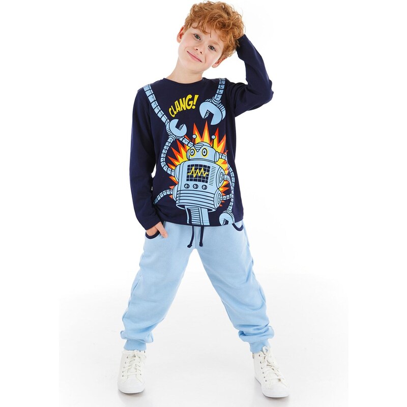 Denokids Clang Boy T-shirt Trousers Set