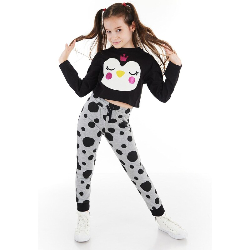 Denokids Princess Penguin Girls Kids T-shirt Pants Suit