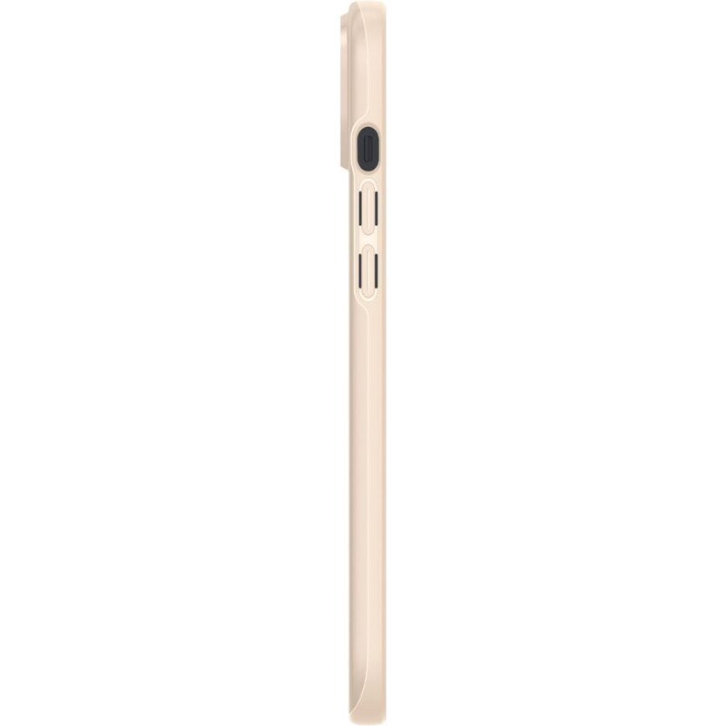 Ochranný kryt pro iPhone 14 - Spigen, Thin Fit Sand Beige