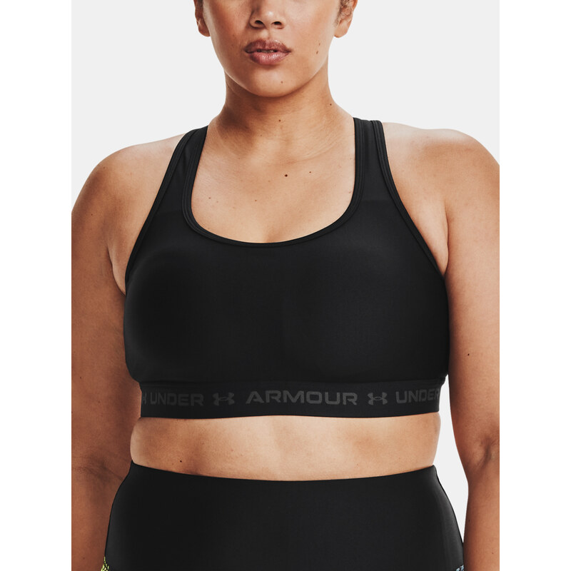 Under Armour Podprsenka UA Crossback Mid Bra&-BLK - Dámské