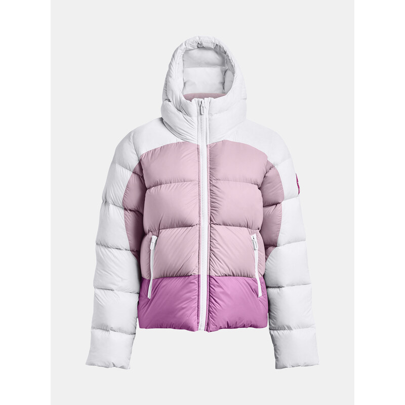 Under Armour Bunda CGI Down Blocked Jkt-WHT - Dámské