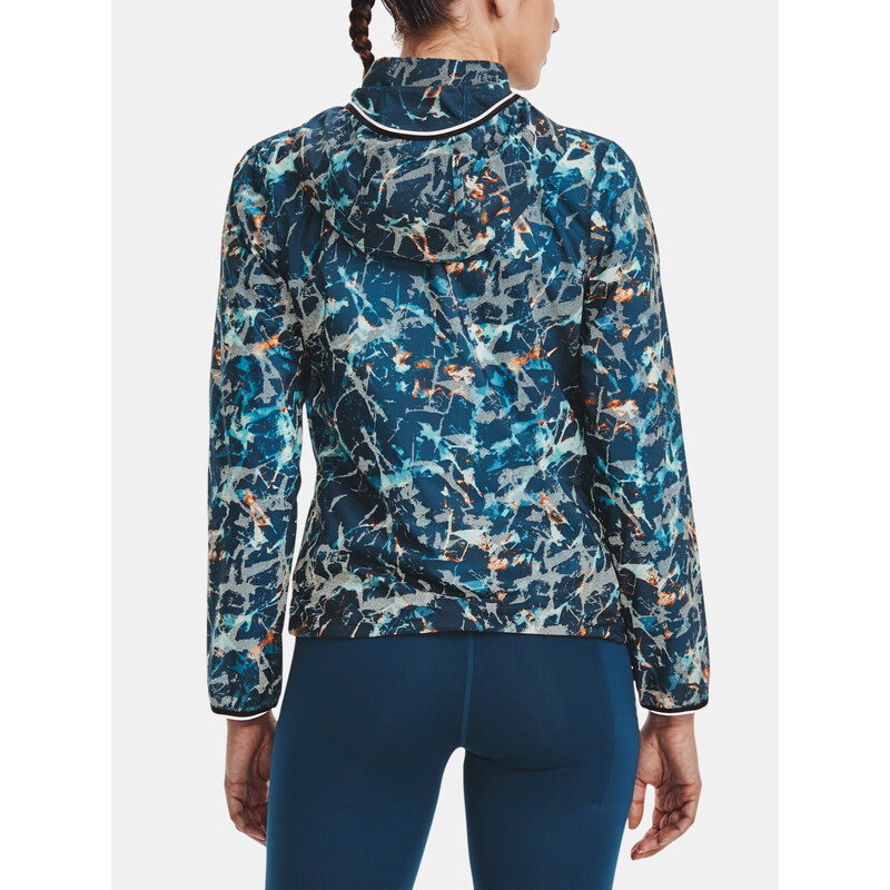 Under Armour Bunda UA STORM OutRun Cold Jacket-BLU - Dámské