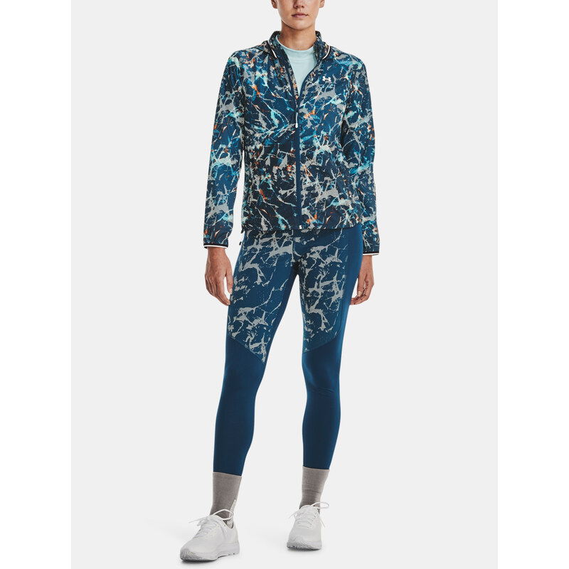 Under Armour Bunda UA STORM OutRun Cold Jacket-BLU - Dámské