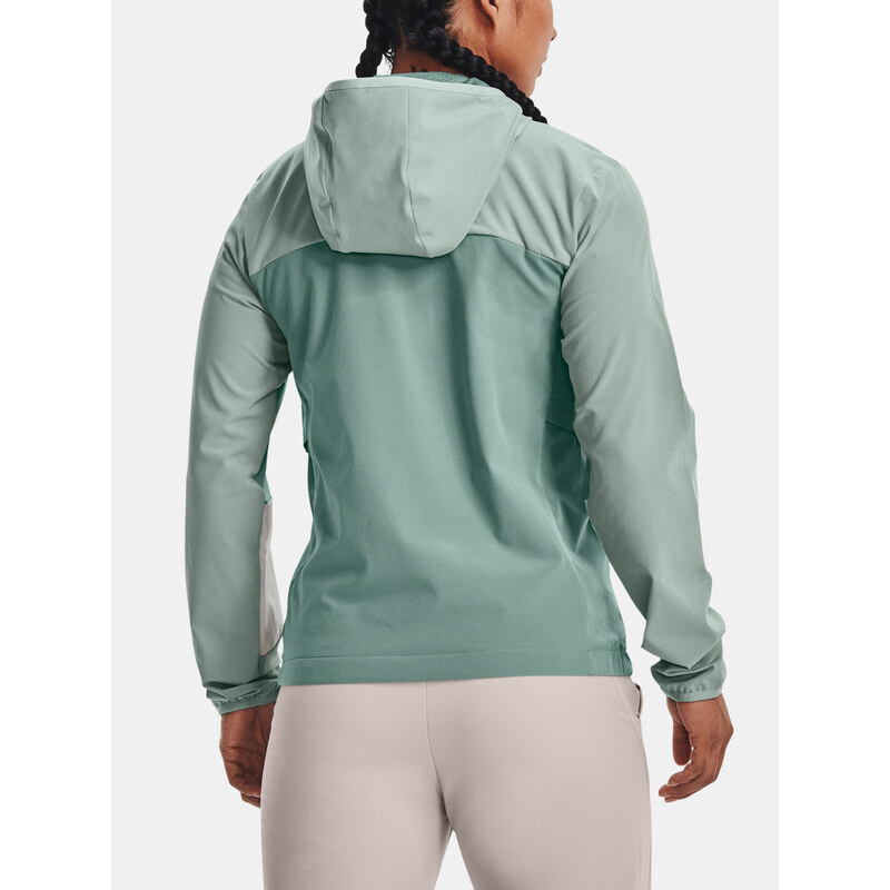 Under Armour Bunda Terrain Layer-GRN - Dámské