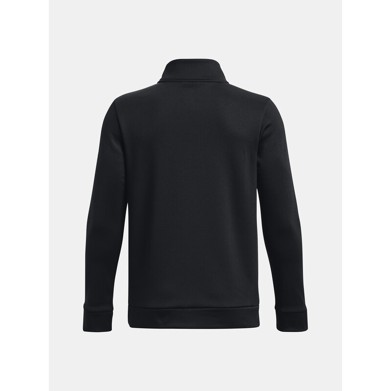 Under Armour Mikina UA Armour Fleece 1/4 Zip-BLK - Kluci