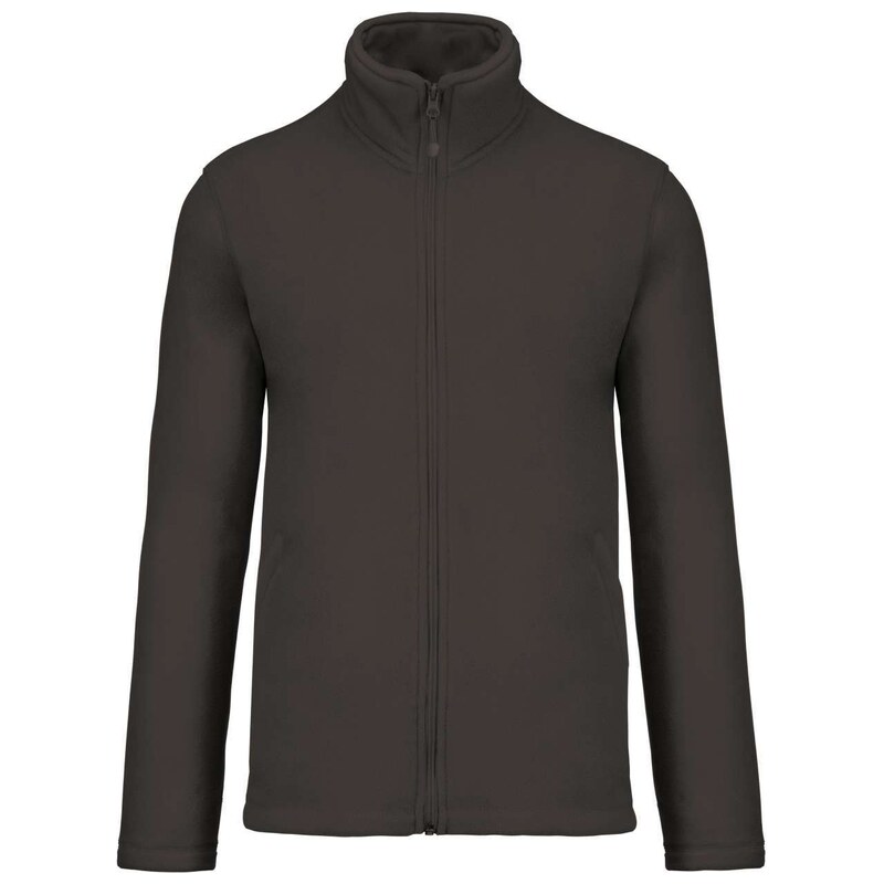 Kariban Unisex microfleecová mikina na zip Falco –