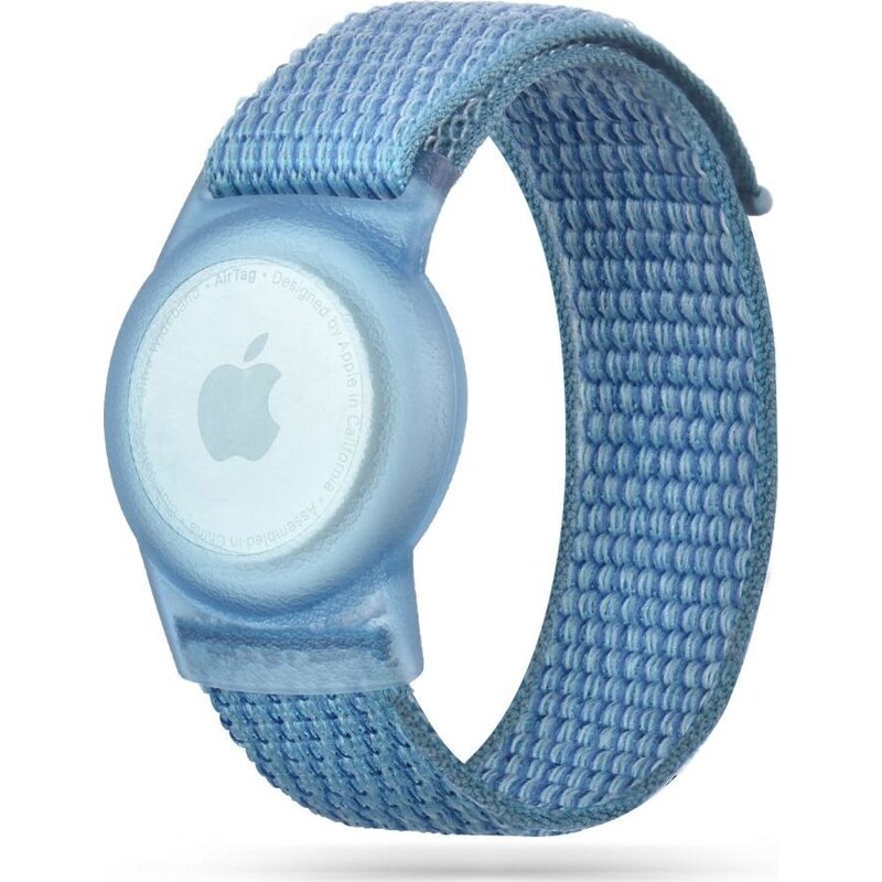 TECH-PROTECT NYLON PRO DĚTI APPLE AIRTAG BLUE
