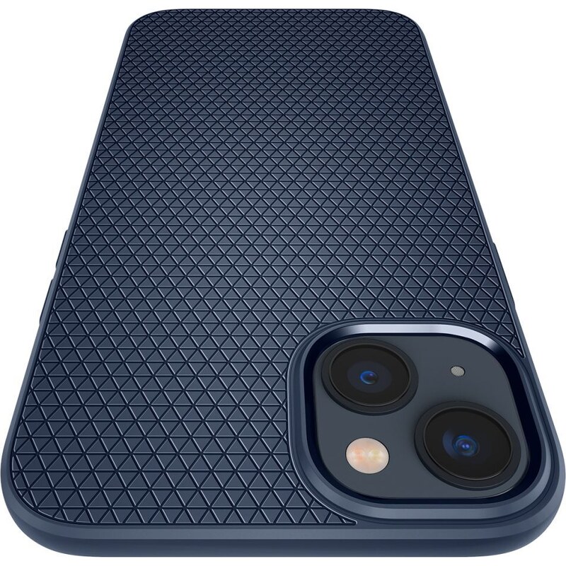 Ochranný kryt pro iPhone 14 PLUS - Spigen, Liquid Air Matte Navy Blue