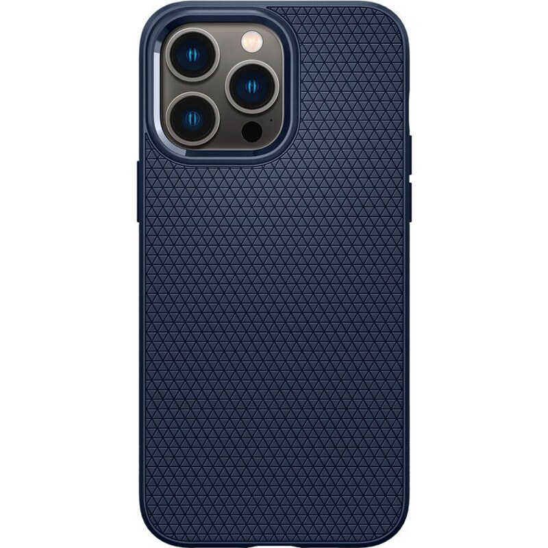 Ochranný kryt pro iPhone 14 Pro - Spigen, Liquid Air Navy Blue