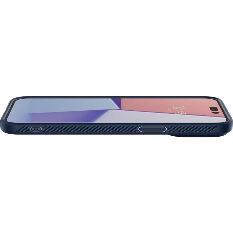 Ochranný kryt pro iPhone 14 Pro - Spigen, Liquid Air Navy Blue