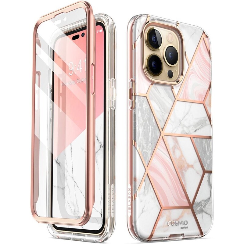 Ochranný kryt pro iPhone 14 Pro - Supcase, Cosmo Marble