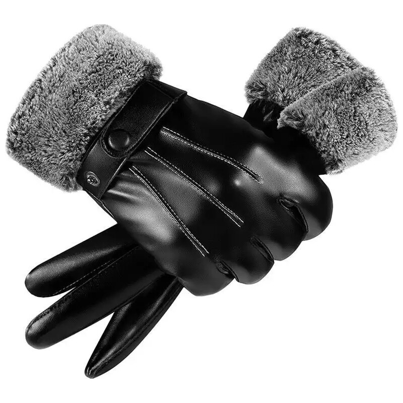 IZMAEL Pánské zimní rukavice Tom Černá/Typ4