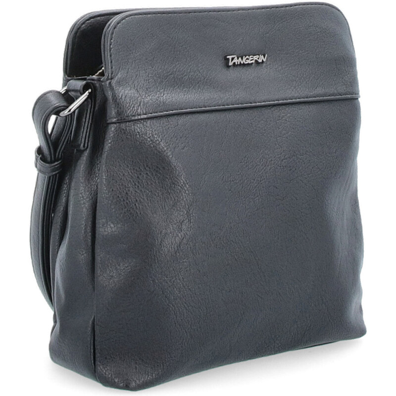 Kabelka ze syntetické kůže crossbody Tangerin černá 8021 C 106554328