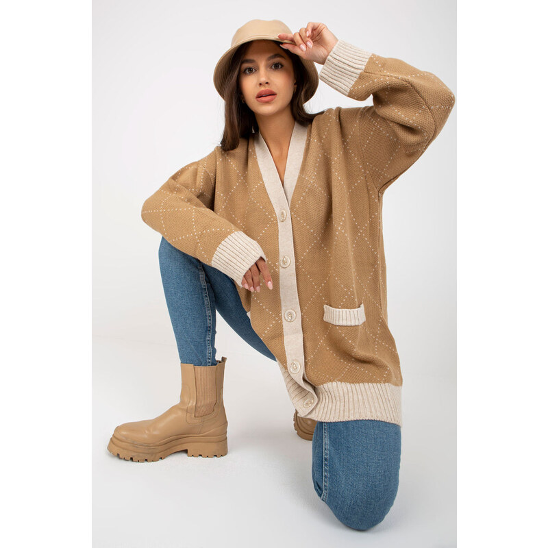 Svetr na zapínání model 170817 Rue Paris