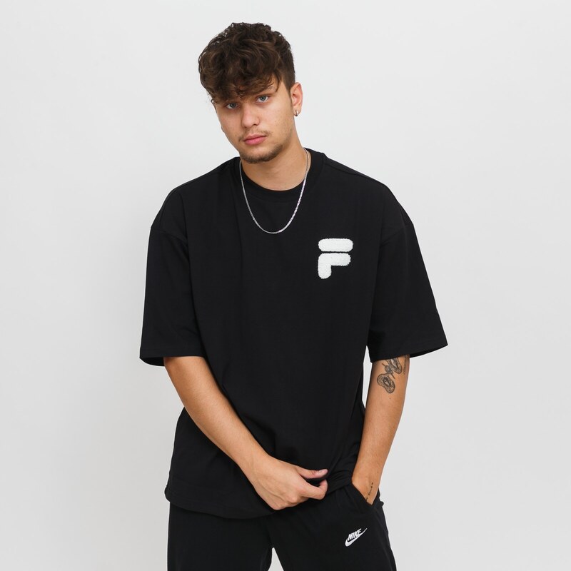 Fila COTTENS dropped shoulder tee Moonless Night