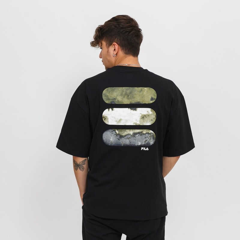 Fila COTTENS dropped shoulder tee Moonless Night