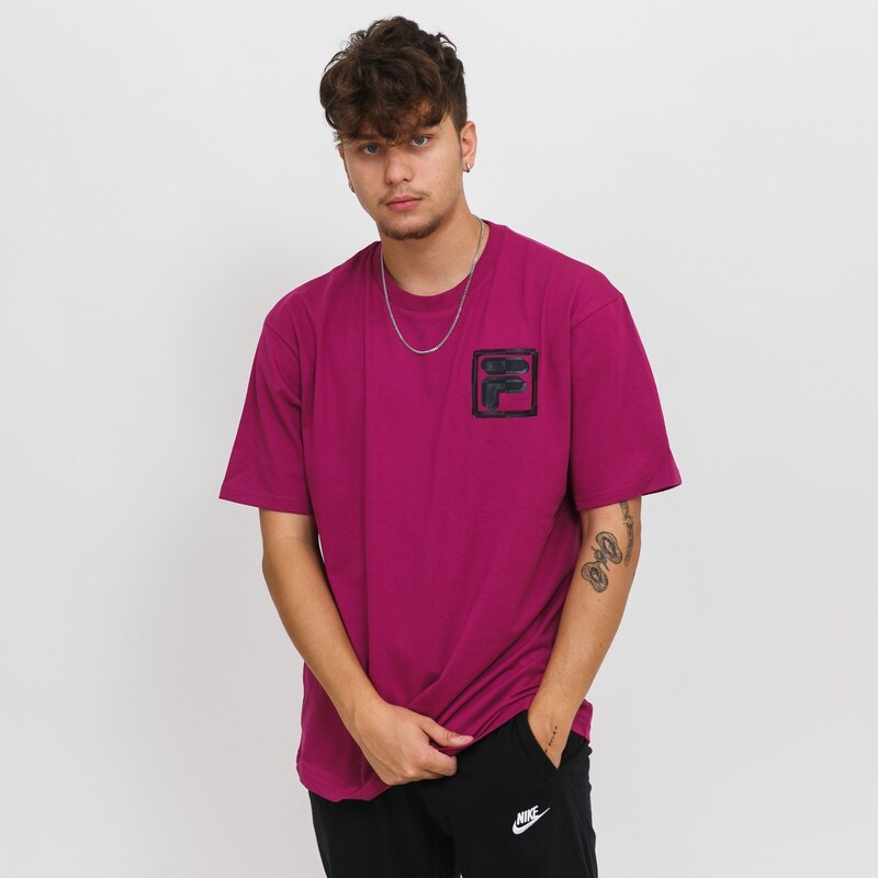 Fila TURGUTLU boxy tee Wild Aster