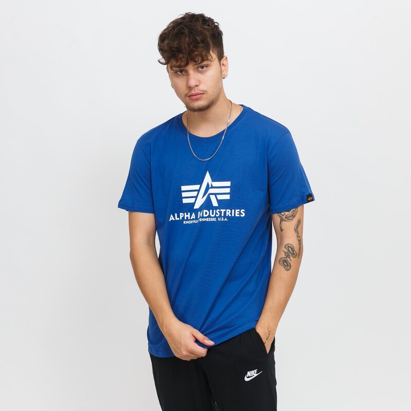 Alpha Industries Basic T-Shirt NASA blue