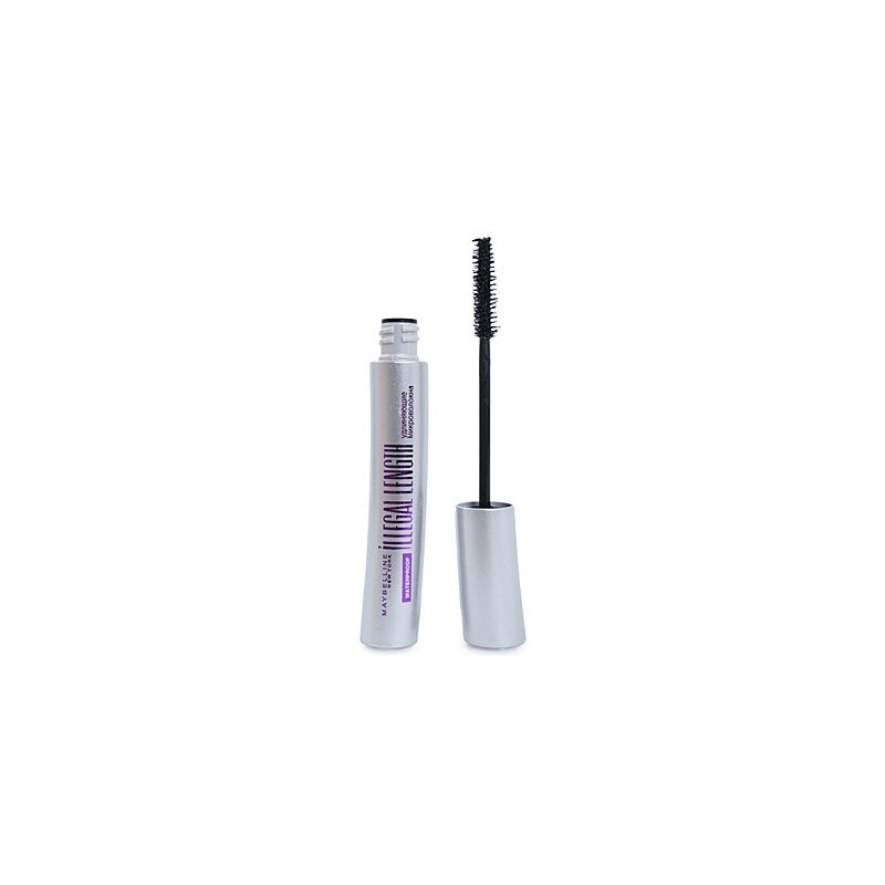 Maybelline Voděodolná prodlužující řasenka Illegal Length Waterproof 6,9 ml Black