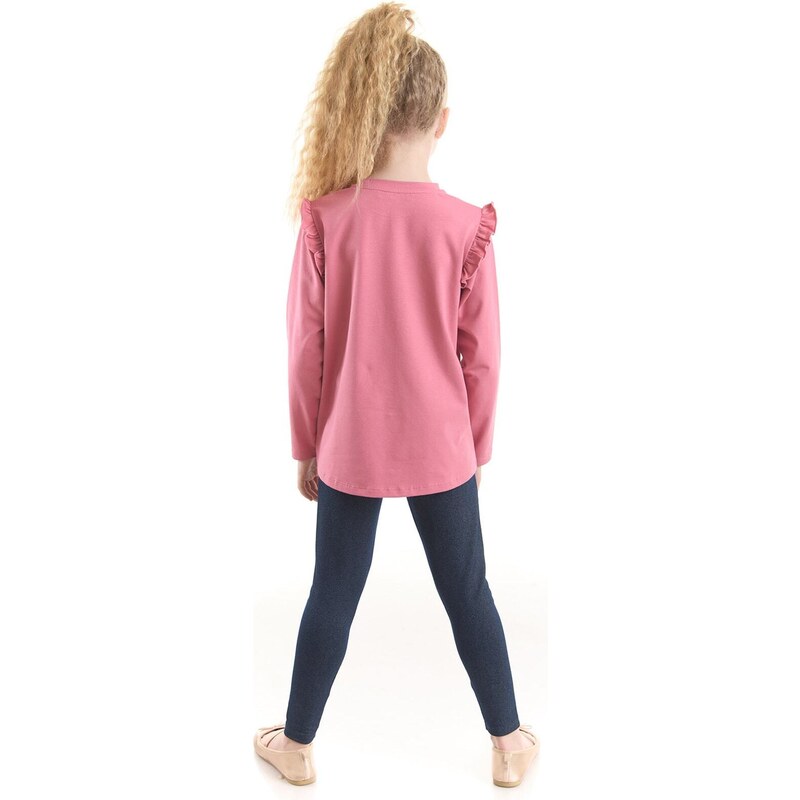 mshb&g Love Cat Girl Kids Tunic Leggings Set